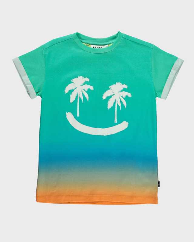 Boy's Randon Happy Face T-Shirt, Size 8-
